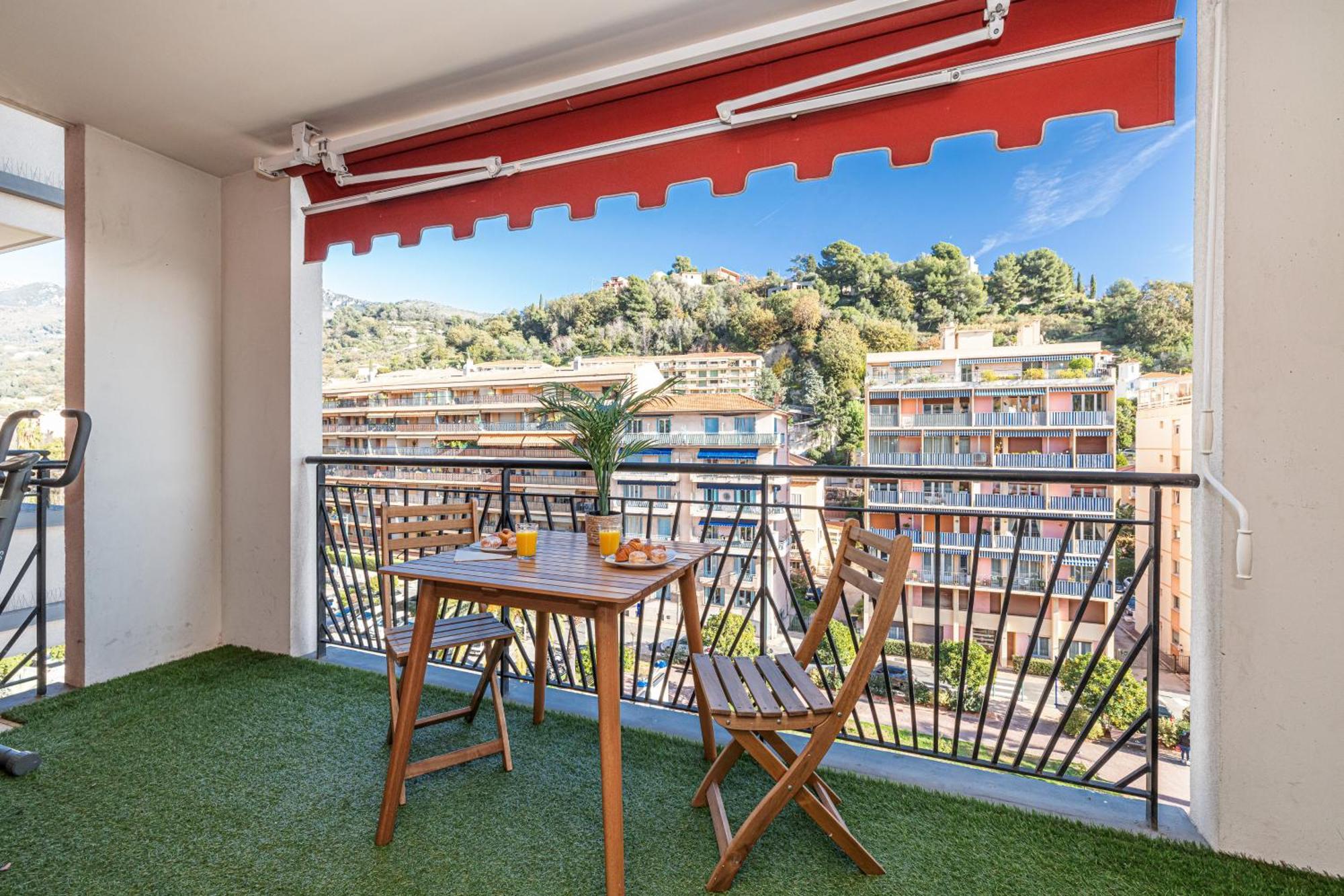Intercontinental Superbe Appartement Avec Piscine Menton Exterior foto